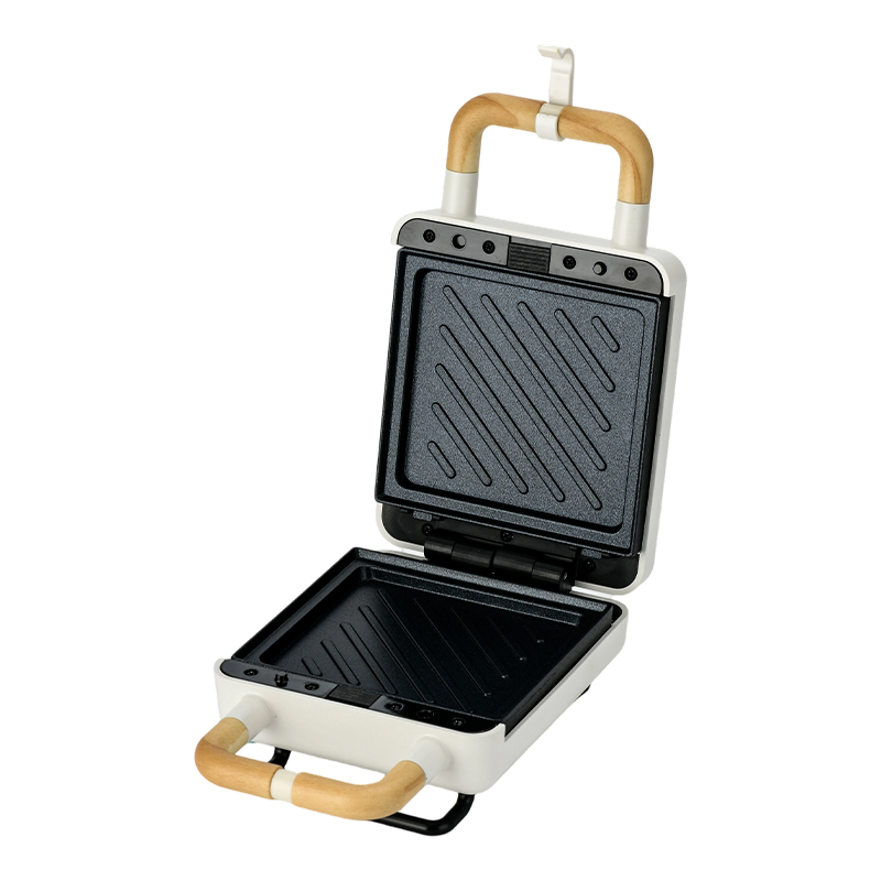BJX-S001 Afneembare sandwichmachine met houten handvat