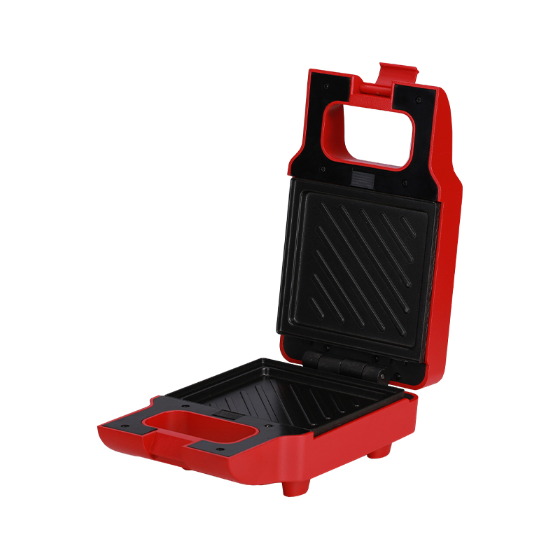 BJX-S002 Sandwichmaker met enkele chip, schakelaar en verwijderbare platen