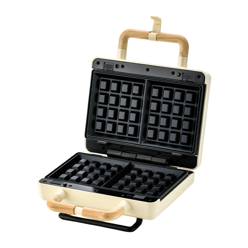 BJX-S003 800W vervangbare sandwichgrill voor 2 sneetjes