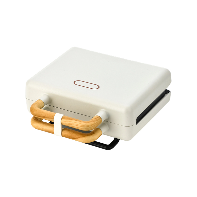 BJX-S003C 800W wafelijzer voor 2 sneden met vaste platen