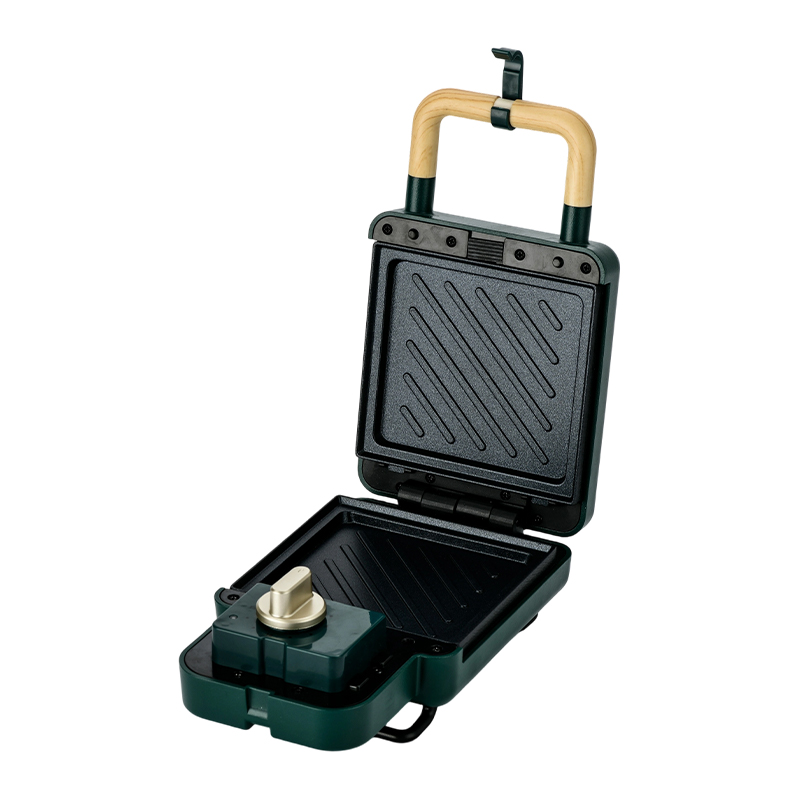 BJX-S006 15 minuten timer Single-Slice Plate Verwijderbare platen Sandwichmaker 