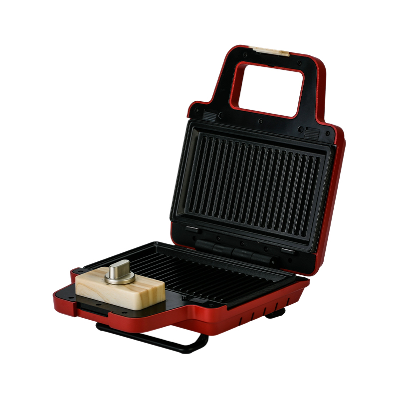 BJX-S008 800W 2-delige verwijderbare platen Sandwichwafelijzer