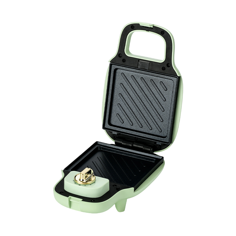 BJX-S013 15-minuten timer Single-Slice multifunctionele tosti-ijzer met verwijderbare platen