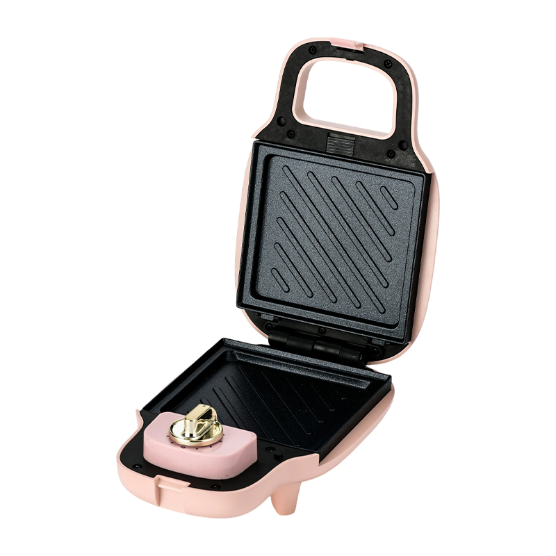 BJX-S013 15-minuten timer Single-Slice multifunctionele tosti-ijzer met verwijderbare platen