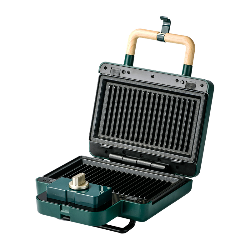 BJX-S016 Timer van 15 minuten Multifunctioneel tosti-wafelijzer voor 2 plakjes