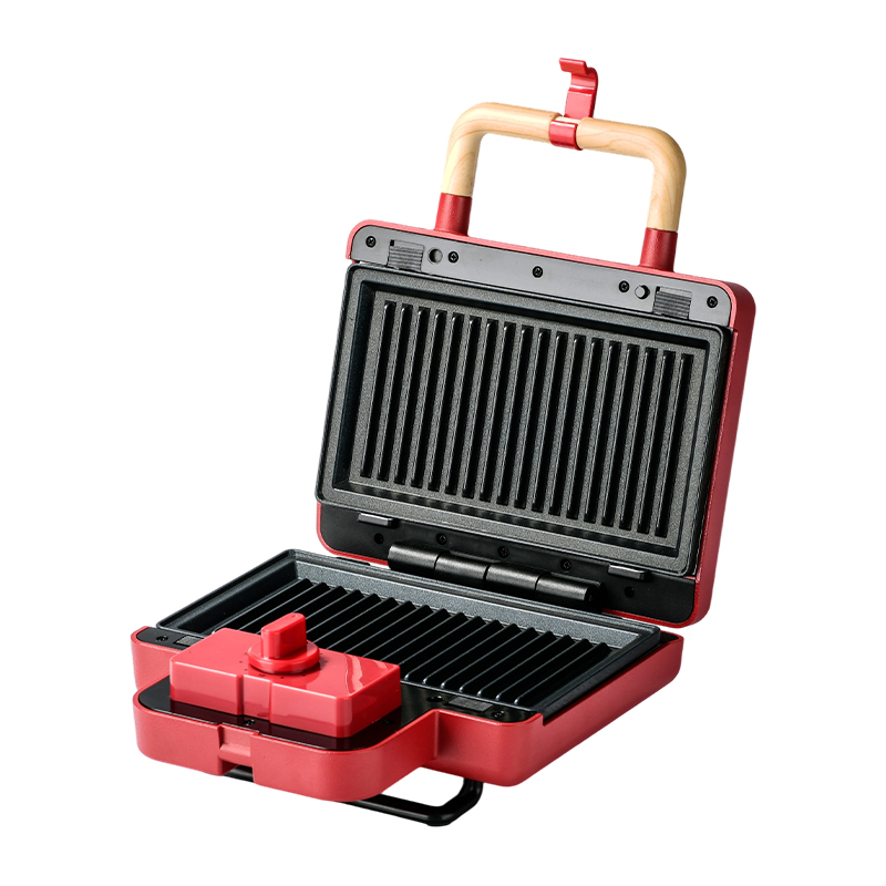 BJX-S016 Timer van 15 minuten Multifunctioneel tosti-wafelijzer voor 2 plakjes