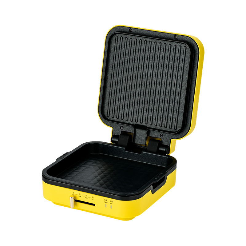 BJX-S018 24x24cm grillmaker met temperatuurregeling en verwijderbare platen
