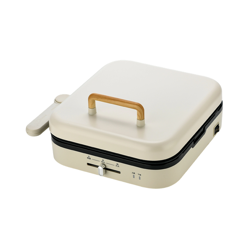 BJX-S023 Grote plaat van 28 x 28 cm met panini- en grillmaker met temperatuurregeling BJX-S023 Grote plaat van 28 x 28 cm met panini- en grillmaker met temperatuurregeling