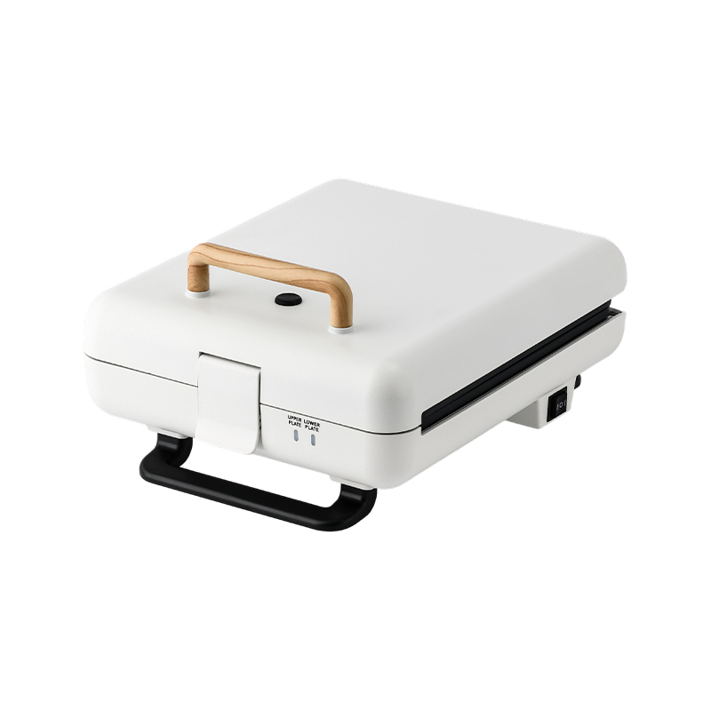 BJX-S026 4-slice 180° open grill- en tosti-ijzer met 3-niveaubediening en olielekbak